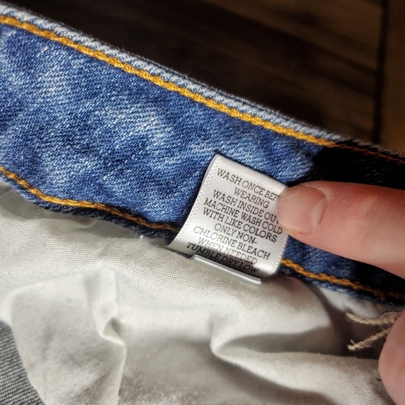 altar'd state size 26 distressed faded women's blue jeans EUC - Picture 8 of 16